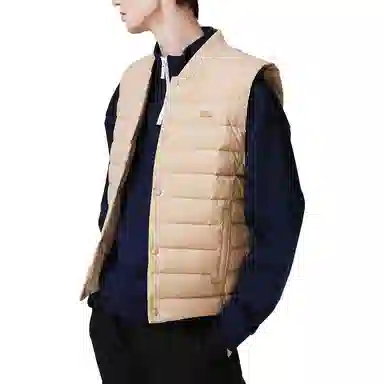 Lacoste V-Neck Vest Khaki