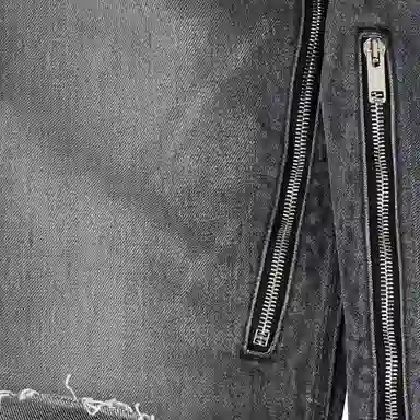 Givenchy SS23 Distressed Zipper Jeans