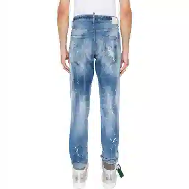 DSQUARED2 FW23 Straight Jeans Blue