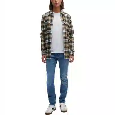 HUGO BOSS Slim-Fit Jeans In Blue Super-Stretch Denim