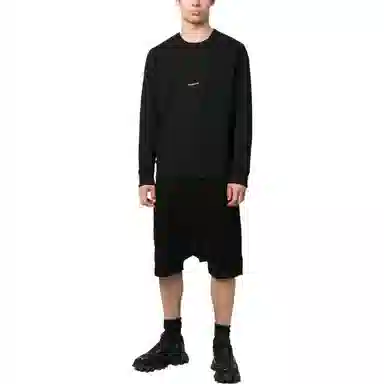 Givenchy SS23 Logo Crewneck Sweatshirt Black