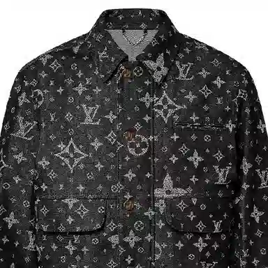 Louis Vuitton FW23 Logo Print Jacket