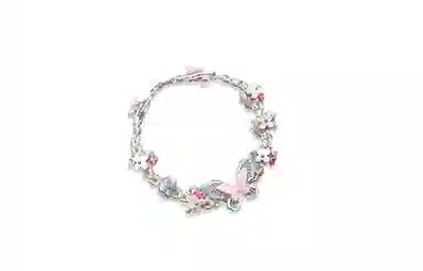 WANLIACC Butterfly Flower Bracelet