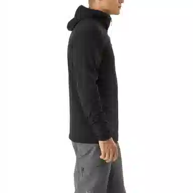 Arcteryx Logo Half-Zip Hoodie Black