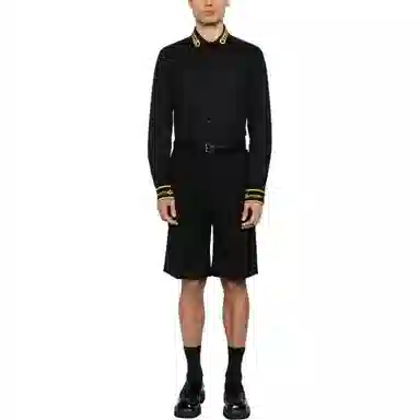 Versace Jeans Couture FW23 Black Shirt