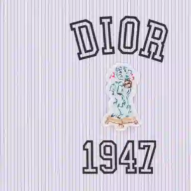 DIOR SS24 Logo Shirt Pink