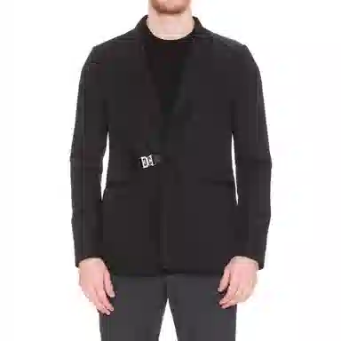 Givenchy SS22 Belted Blazer Black
