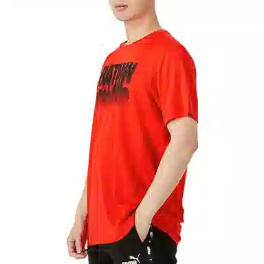 Puma x Batman Performance Graphic Tee Flame Red