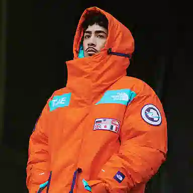 The North Face Himalayan Parka Orange