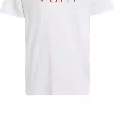 Valentino Letter Print T-Shirt White