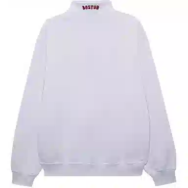 New Era Boston Red Sox Half-Zip Sweatshirt Grey