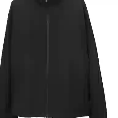 Burberry Hooded Zip Jacket Black
