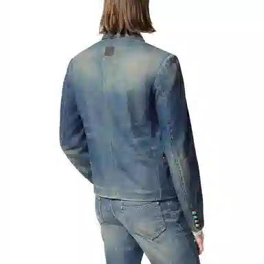 Louis Vuitton FW24 Embroidered Denim Jacket