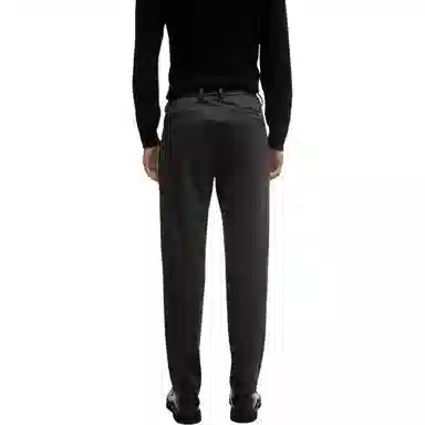 HUGO BOSS Trousers In Structured Performance-Stretch Material