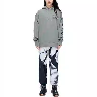 FILA Fusion x Aries Logo Print Hoodie
