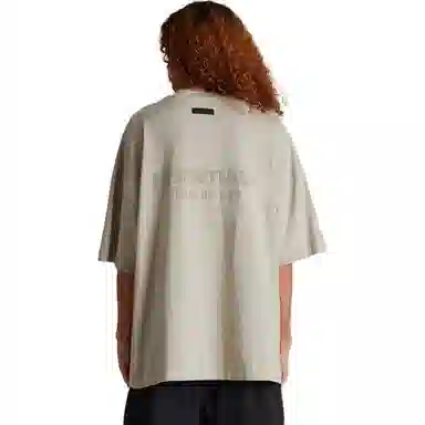 Fear of God Essentials V-Neck Tshirt Seal Grey