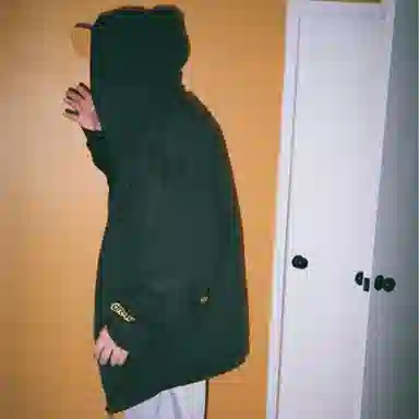 Drew House Mini Smiley Logo Zip Hoodie Black