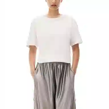 Alexander Wang FW23 Foam Logo Crewneck Tee