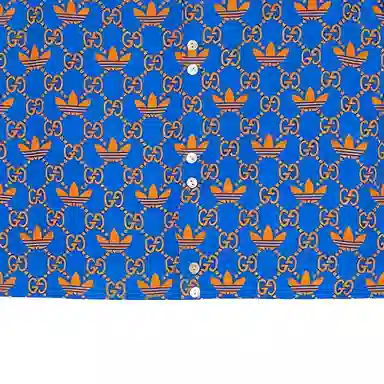 GUCCI x adidas SS23 Blue Shirt