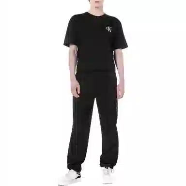 Calvin Klein Straight Cargo Pants Black