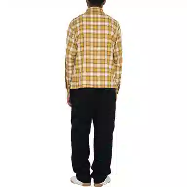 Stussy SS23 EDDIE PLAID ZIP SHIRT