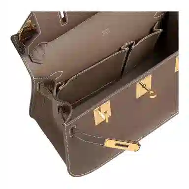 HERMES Jypsiere 28 Clemence 18 Etoupe