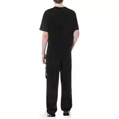 Calvin Klein Straight Cargo Pants Black