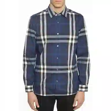 Burberry Classic Check Shirt Navy