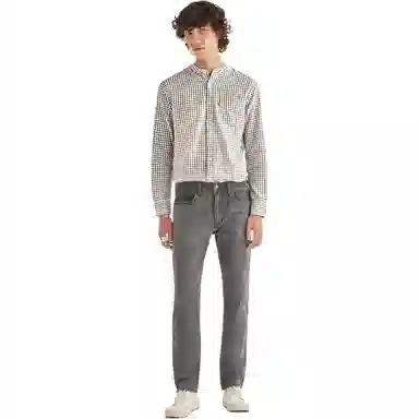 Levi's Cement Grey Tapered Jeans