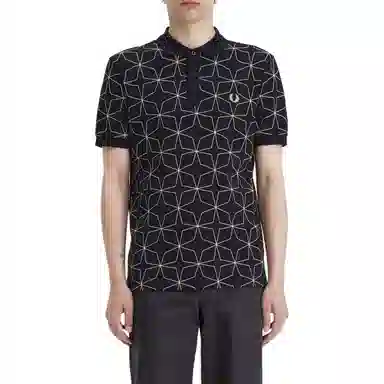 Fred Perry Polo Shirt Black