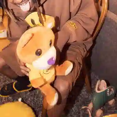 Drew House Mascot Deconstructed Hoodie Brown