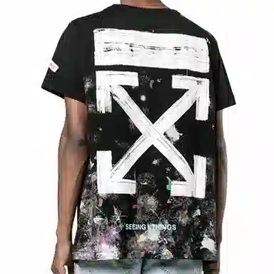 OFF-WHITE Black T-Shirt