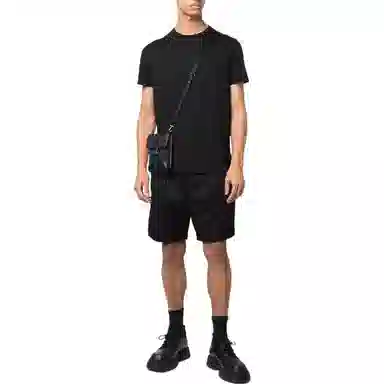 Prada Crew Neck T-Shirt Black