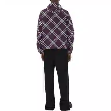 Burberry SS24 Hooded Jacket Purple