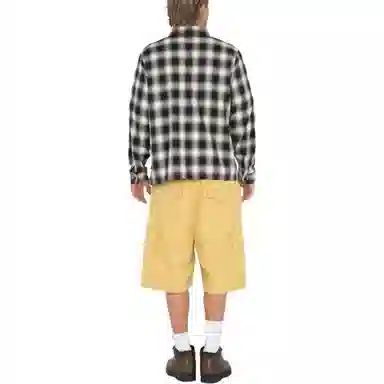 Stussy SS23 EDDIE PLAID ZIP SHIRT