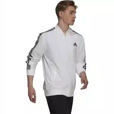 adidas Logo Woven Jacket White