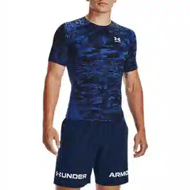 Under Armour HeatGear Camo Blue