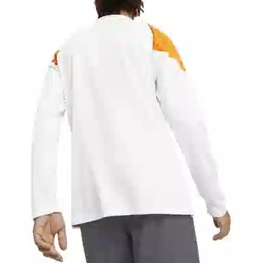 PUMA Logo Print Jacket White