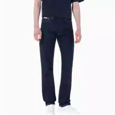Calvin Klein Jeans Straight Leg Denim Deep Blue