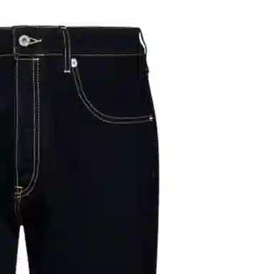 KENZO SS24 Logo Print Jeans Black