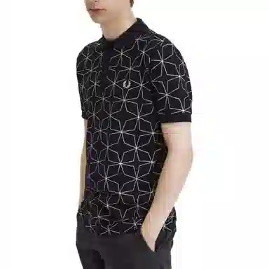 Fred Perry Polo Shirt Black