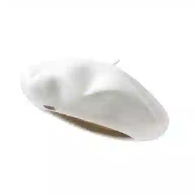 南极人 秋冬季  蓓蕾帽日系文艺复古画家帽子高品质纯色气质显脸小 绵羊毛 贝雷帽 女款