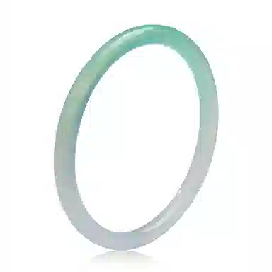 印象眸 新中式青山黛国潮白月光古风显白精致温柔素雅温婉气质 礼盒包装 玉髓 手镯 女款