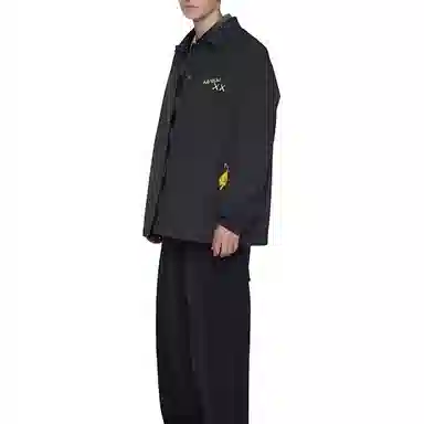 UNIQLO KAWS x WARHOL Banana Print Jacket Black