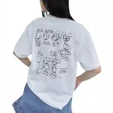 Lee x Disney Graphic Tee White
