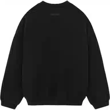 Fear of God Essentials Fleece Crewneck Obsidian Black