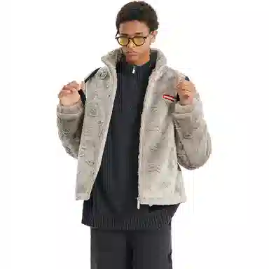 SPRAYGROUND Simple Shark Cotton Jacket