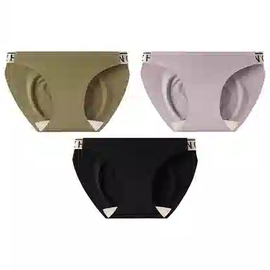 二三二三 无痕纯欲高开叉瑜伽健身不夹臀内裤 女款 组合装