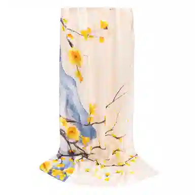 上海故事 丝韵百合 桑蚕丝 丝巾 女款 礼盒装