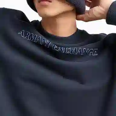 Armani Exchange FW24 Navy Sweatshirt